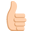 :thumbsup_tone2: 👍🏼