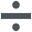 ➗